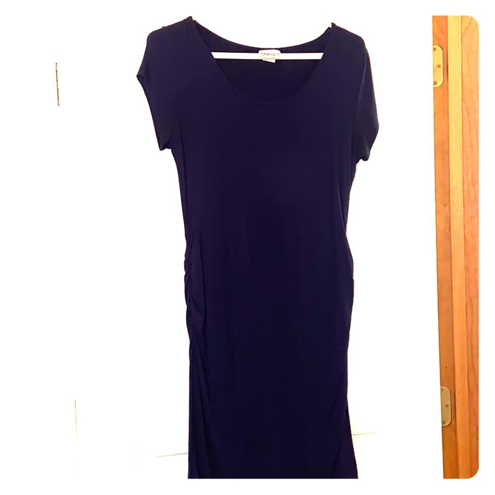 Blue dress